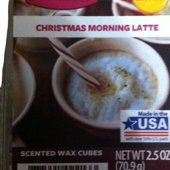 Better Homes & Gardens LE Christmas Morning Latte Scented Wax Cubes 2.5 Oz NEW - Picture 5 of 5